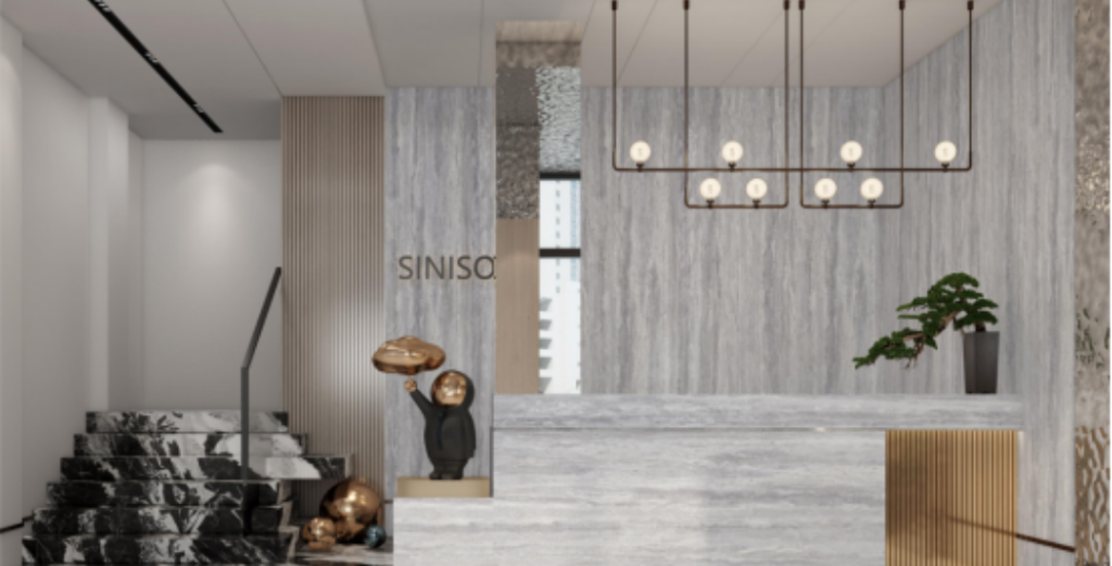 SINISO Travertine Sintered Stone | Natural Elegance in Modern Aesthetics
