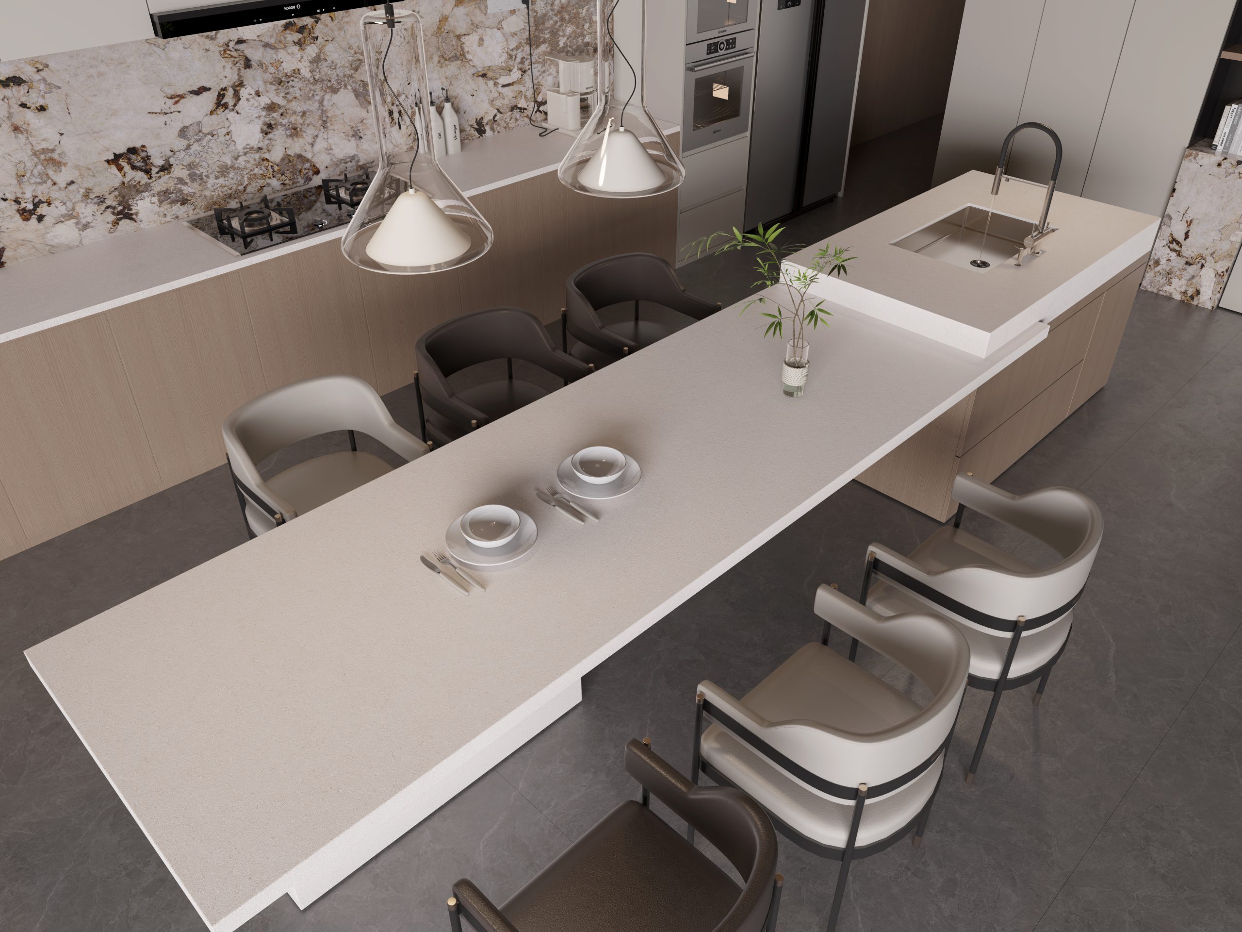 Limestone Ivory - Siniso | Sintered Stone Manufacturer & Supplier from ...